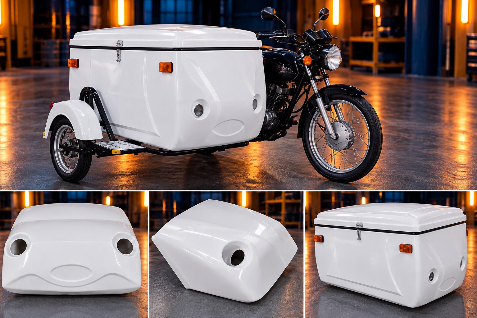 Carenagens para Componentes Automotivos e Motocicletas
